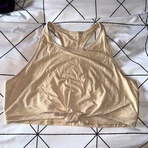 Gap crop tank top / sports bra